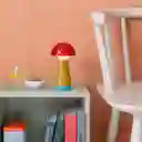 Remember Lámpara de Mesa Inalámbrica Bobbi Rojo