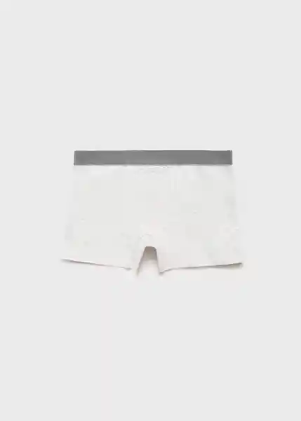 Pack Calzoncillo Dino Gris Medio Vigore Talla 11 Niño Mango