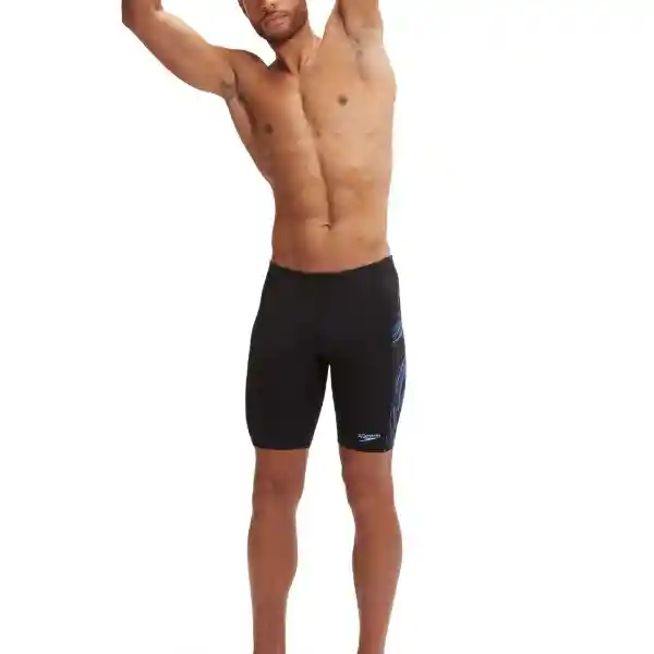 Pantalón Baño Tech Pnl Jam Amarillo Black/Blue 30 Speedo