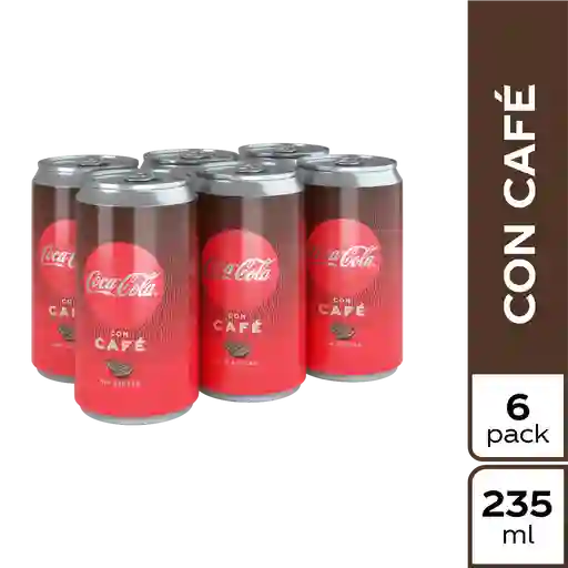 Coca-Cola Bebida Gaseosa con Café sin Azúcar