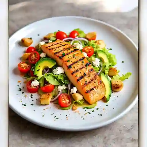 Ensalada con salmon