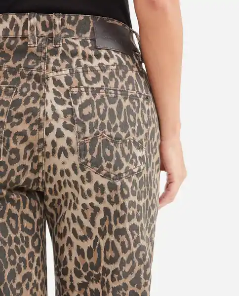 Jean Cosmo Femenino Beige Albarizo Medio Talla 10 Chevignon