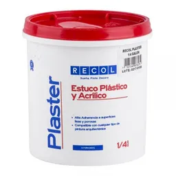 Recol Estuco Plástico Exteriores Interiores