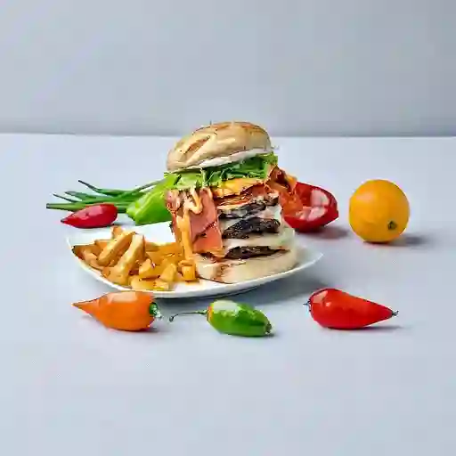 Hamburguesa Doble