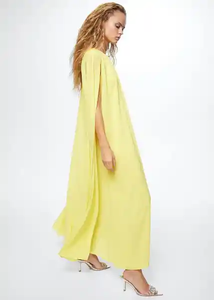 Vestido Filipa-A Amarillo Talla XS Mujer Mango