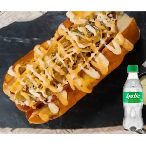 Combo Hot Dog Delfos + Sprite Original 250ml