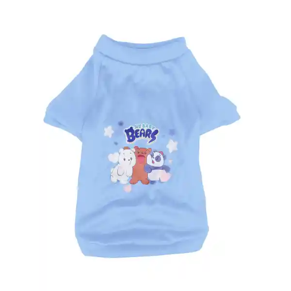 Accesorios Para Mascotas Camisa Pequeña Serie Wbb Azul Miniso