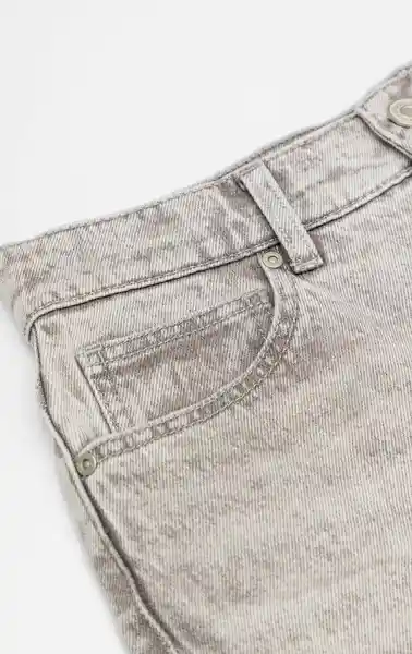 Short Mujer Gris Talla 12 351G002_GRI184005 Americanino