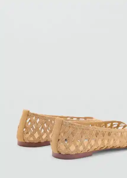 Zapatos Ros Camel Talla 40 Mujer Mango