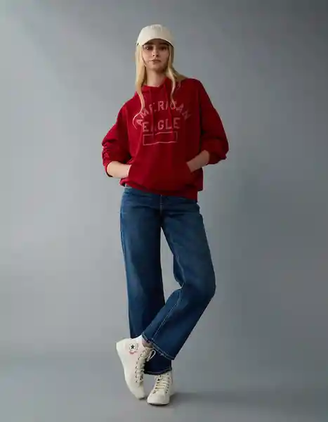 Buzo Mujer Rosado Talla Small 2702669 American Eagle