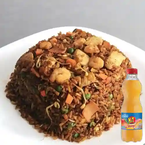 Combo Arroz Chino + Hit Mango 500 ml