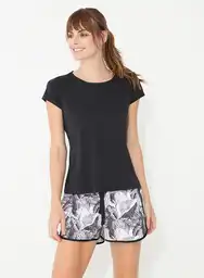 Gef Camisetas Manga Corta Lara Negro Talla M 799