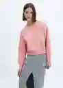 Saco Jersey Nora Rosa Talla 26 Mujer Mango