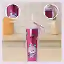 Vaso de Doble Pared Con Pitillo y Decoración Bt21 800 mL Miniso