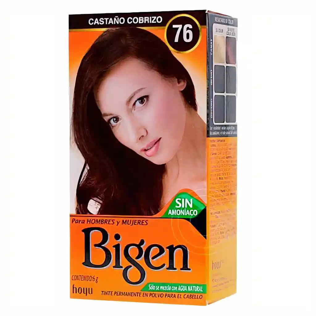 Bigen Tinte Capilar Cobrizo 76