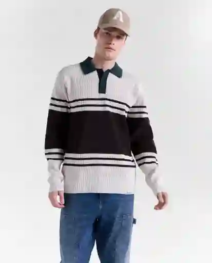 Buzo Hombre Café Talla XL 889G081_CAF180937 Americanino