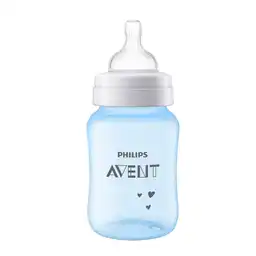 Tetero Anticolico Azul 9 Oz Avent Scf821/15