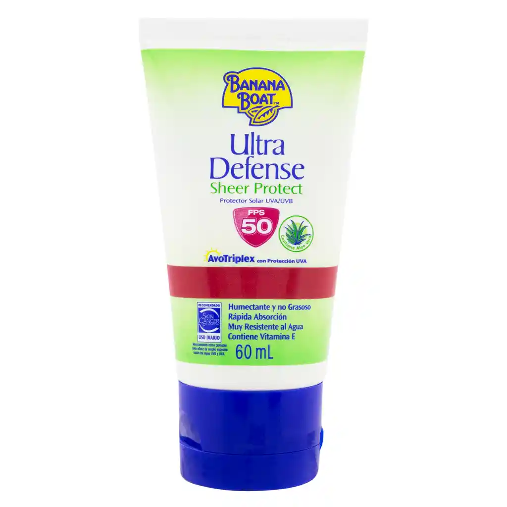 Banana Boat Protector Solar Ultra Defense FPS 50 60 mL