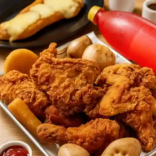 Combo familiar de pollo broaster