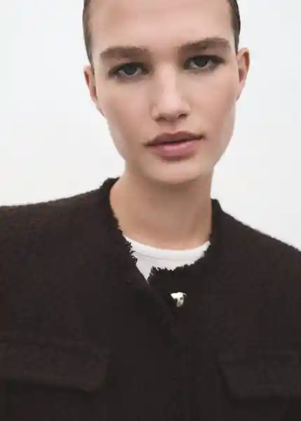 Chaqueta Winter Marron Talla Xs Mujer Mango