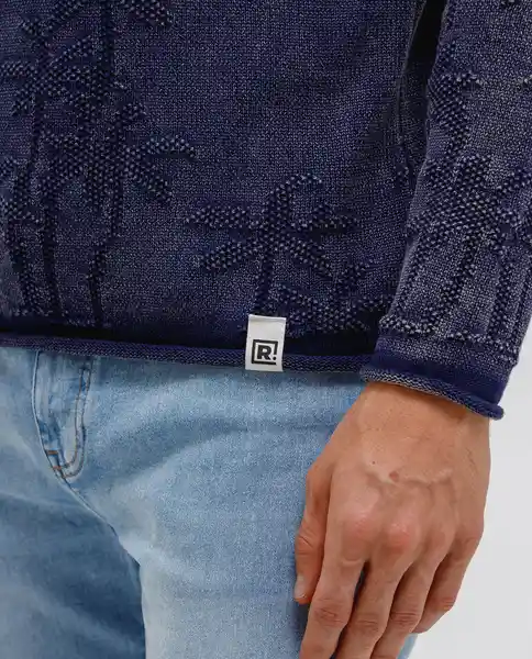 Buzo Para Hombre Azul Talla L Rifle181f000