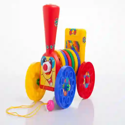 Creaplast Juguete Didáctico Tren Didáctico