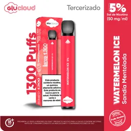 Glucloud Vape Watermelon Ice Large / 1300 Puffs