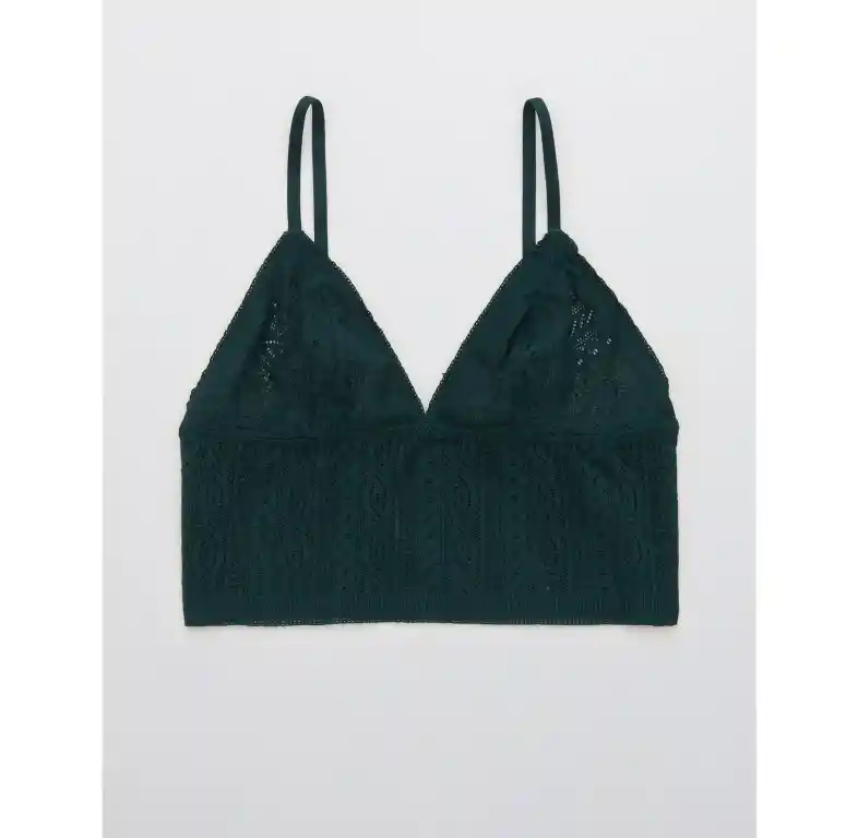 Bralette Verde Línea Larga Large American Eagle