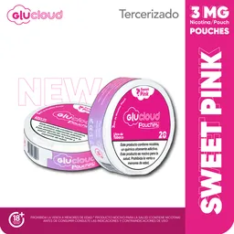 Glucloud Pouches Sweet Pink 3 mg