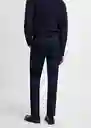 Pantalón París Marino Talla 36 Hombre Mango