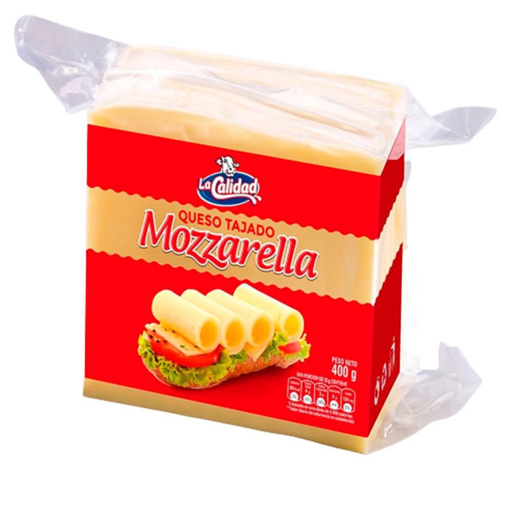 La Calidad Queso tajada Mozzarella 400 g