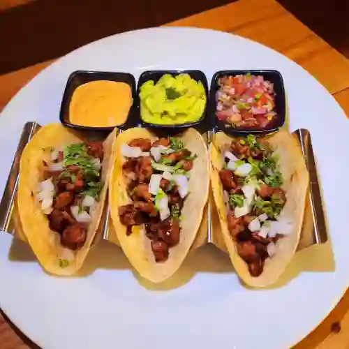 3 Tacos de Brisket