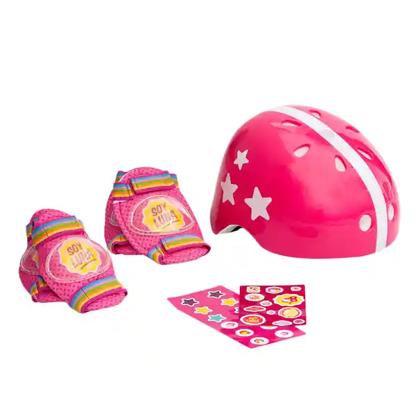 Soy Luna Set Casco + Protección