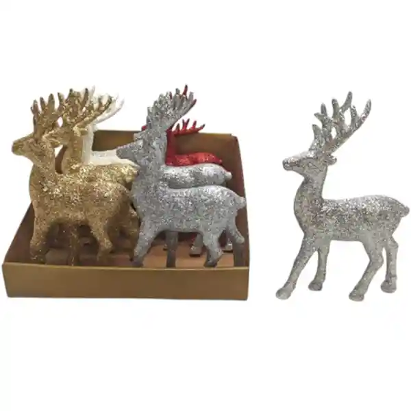 Rodeo Adorno Maranelo Reno Navideño 14 x 5 x 21 cm