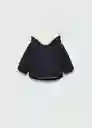Abrigo Anorak Vichy Navy Talla 64 Niños Mango