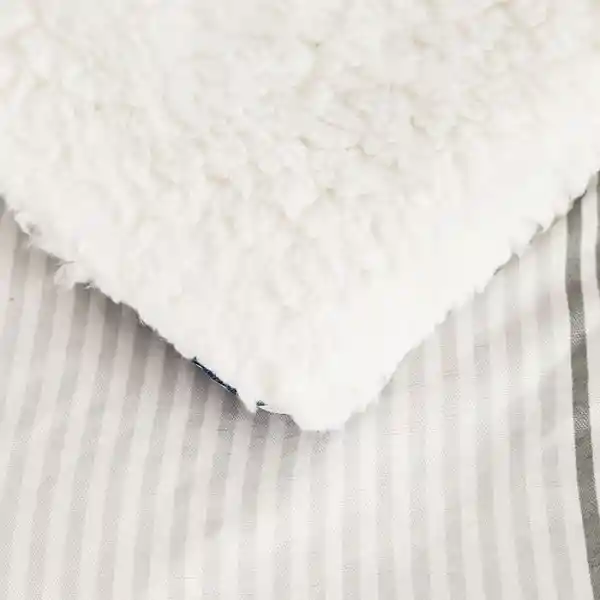 Expressions Comforter Doble Ovejero Stripes Azul/Gris