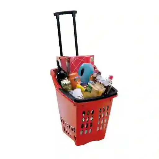 Cesta Transportadora Color Rojo 31 L Rimax