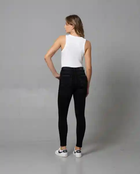 Jean Jegging Mujer Negro Sombrio Ultraoscuro T 16 40931 Rifle