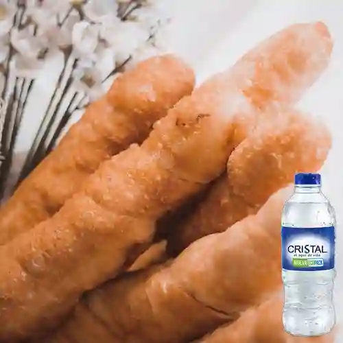 Combo Dedo de Bocadillo c/ Queso +Cristal S/gas 400ml