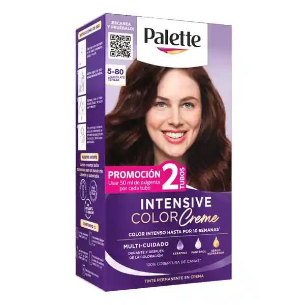 Tinte Palette Color Creme 5-80 Chocolate Cereza