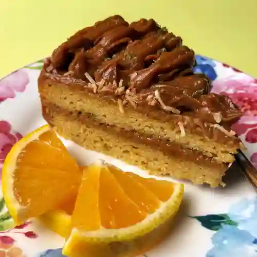 Torta Naranja y Arequipe X Porción