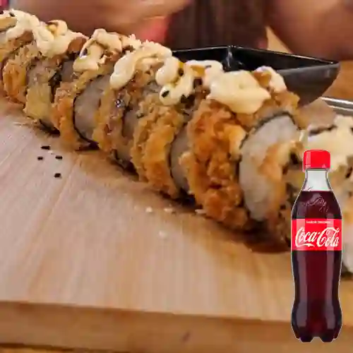 Combo Maki Crispy Salmon X10 + Coca Cola 400 ml