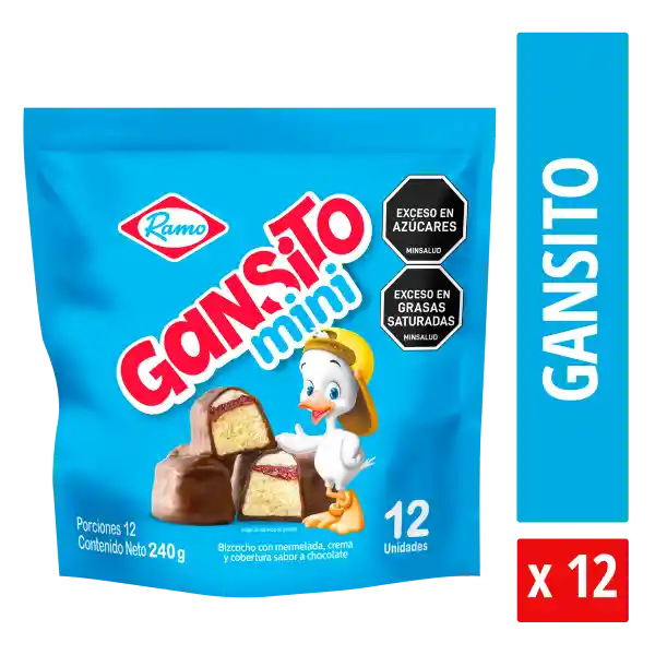 Gansito Mini x 12 Und