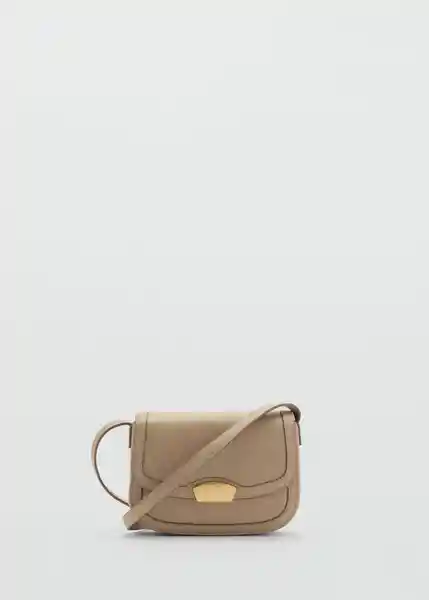 Bolso I Lyrata Taupe Mujer Mango