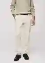 Pantalón Barna Crudo Talla 48 Hombre Mango