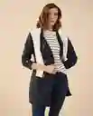 Chaqueta Azul Talla S 621G202 Esprit