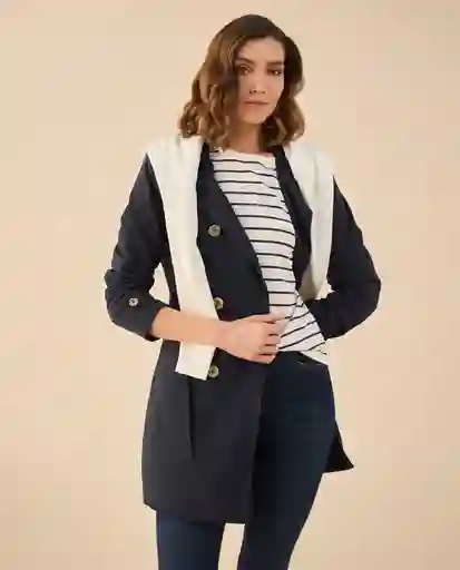 Chaqueta Azul Talla S 621G202 Esprit