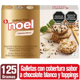 Noel Galletas Finas Surtidas de Chocolate Blanco