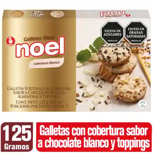 Noel Galletas Finas Surtidas de Chocolate Blanco