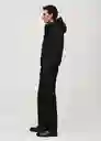 Abrigo Anorak Turin Negro Talla XL Hombre Mango